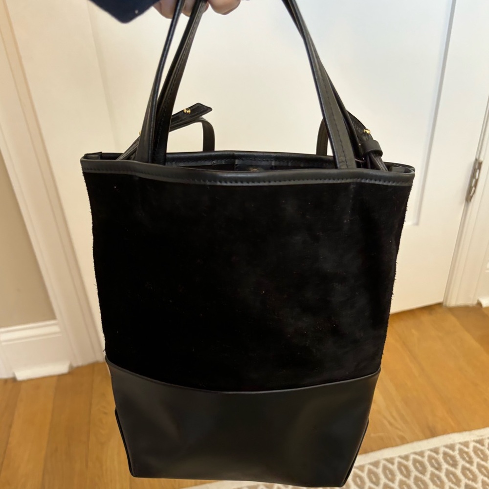 Alice D. Milano Suede/Leather Crossbody Bag